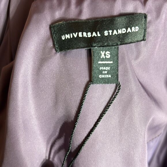 Universal standard women’s 10/12 kanda puffer down alternative purple new - Picture 7 of 9